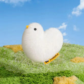 FUNNYFUZZY Peace Dove Plush Squeaky Dog Toy Tektoty